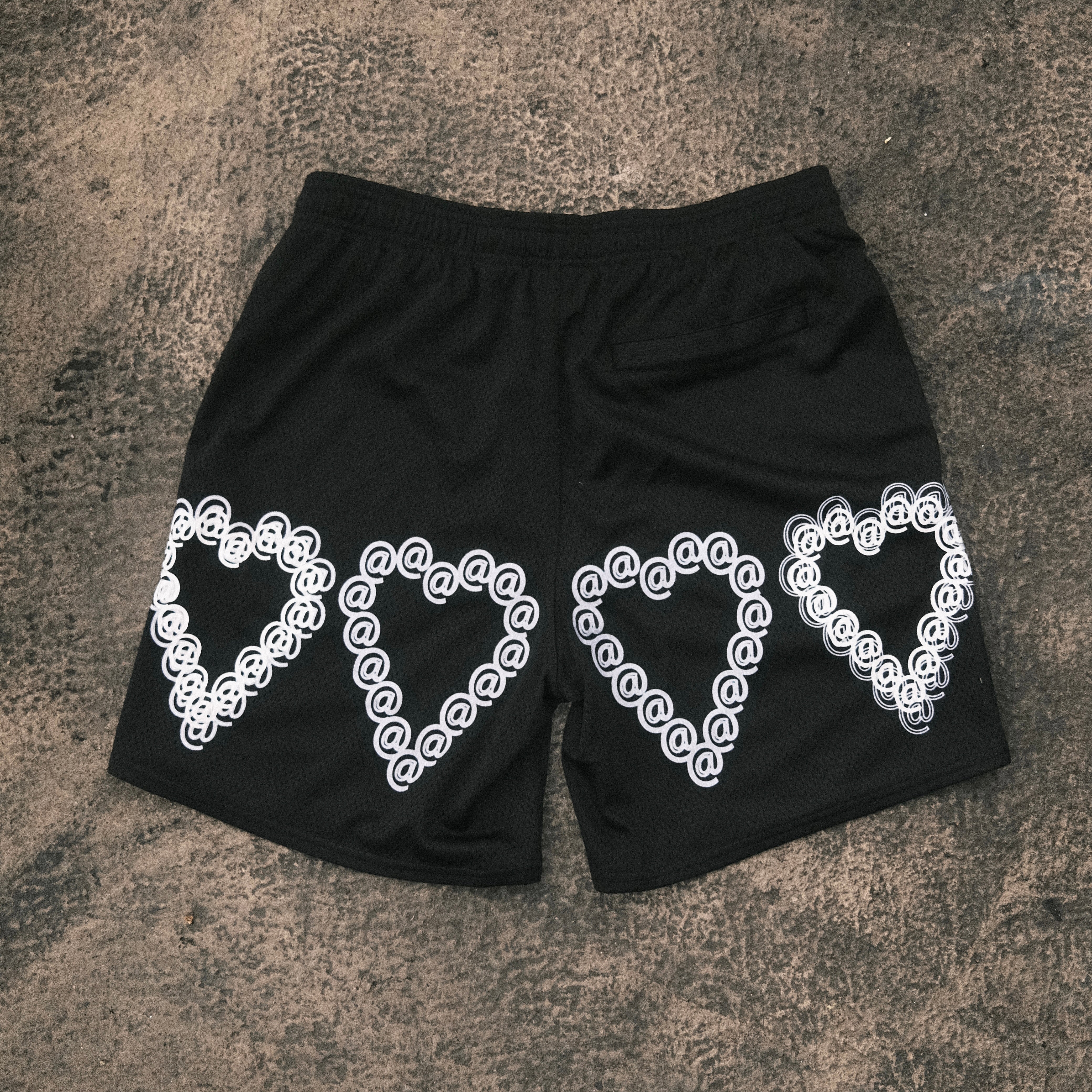 "Its all Play" mesh shorts