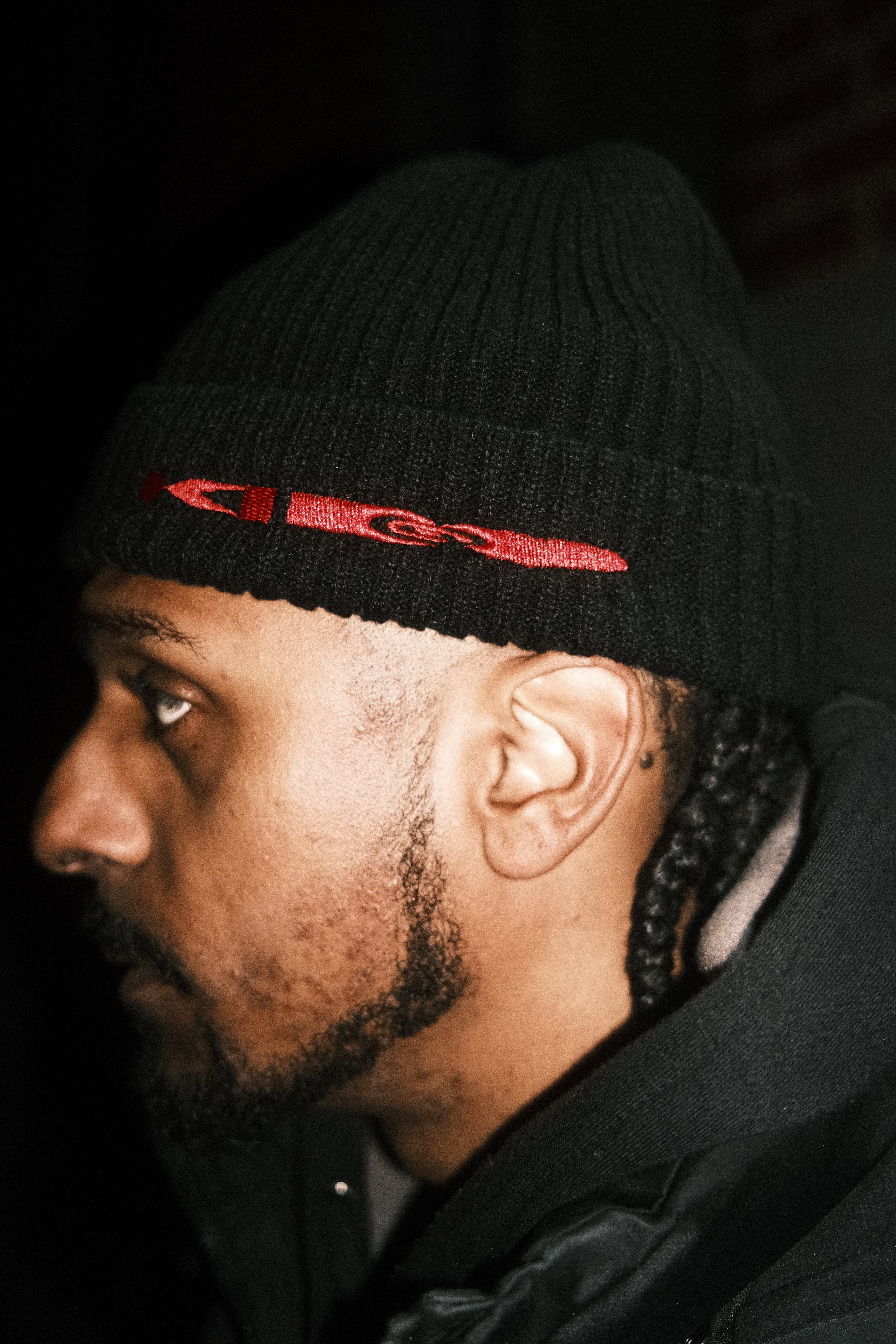 K@H EMBROIDERY BEANIE